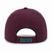 Anaheim Ducks '47 Brand MVP Adjustable Baseball Cap - Purple/Turquoise