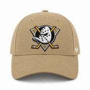 Anaheim Ducks '47 Brand MVP Adjustable Baseball Cap - Beige