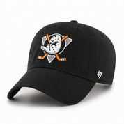 Anaheim Ducks '47 Clean Up Adjustable Dad Cap - Black