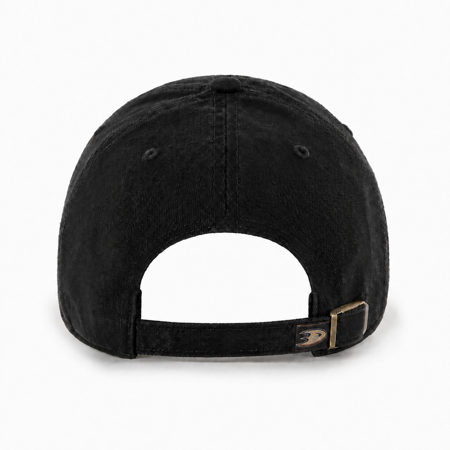 Anaheim Ducks '47 Clean Up Adjustable Dad Cap - Black