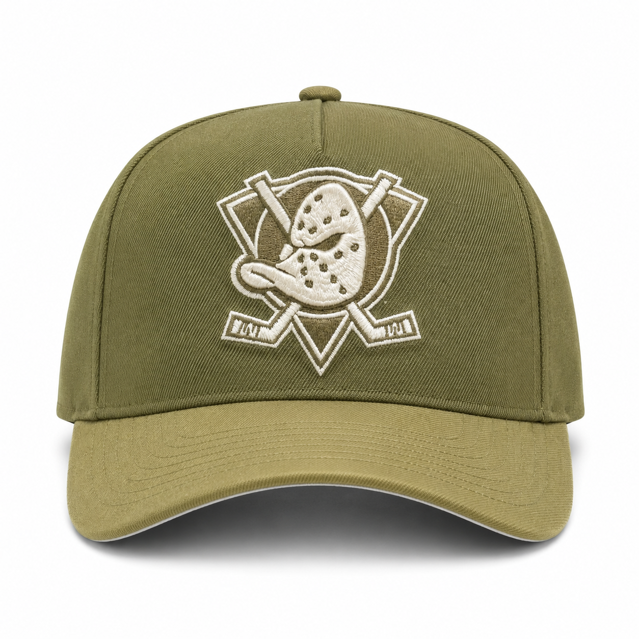 Olive A-Frame Mitchell & Ness Adjustable Pro Pinch Snapback - Product Image