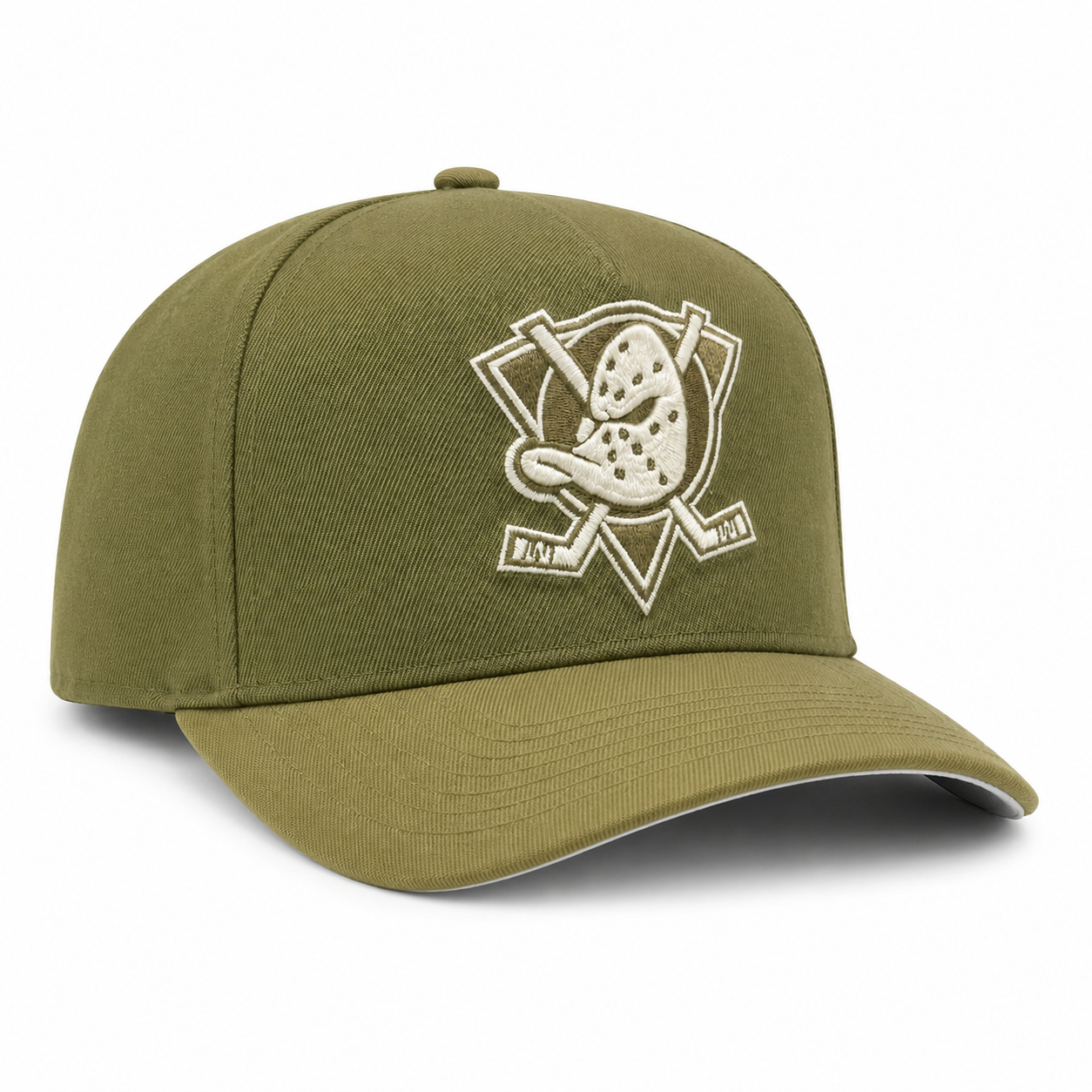 Olive A-Frame Mitchell & Ness Adjustable Pro Pinch Snapback - Product Image