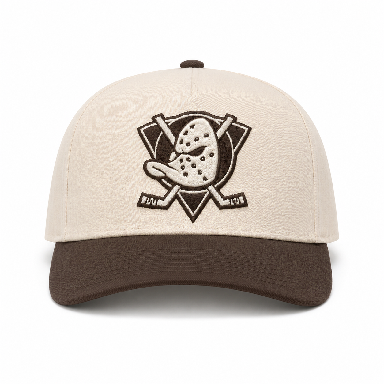 Brown A-Frame Mitchell & Ness Adjustable Pro Pinch Snapback - Product Image