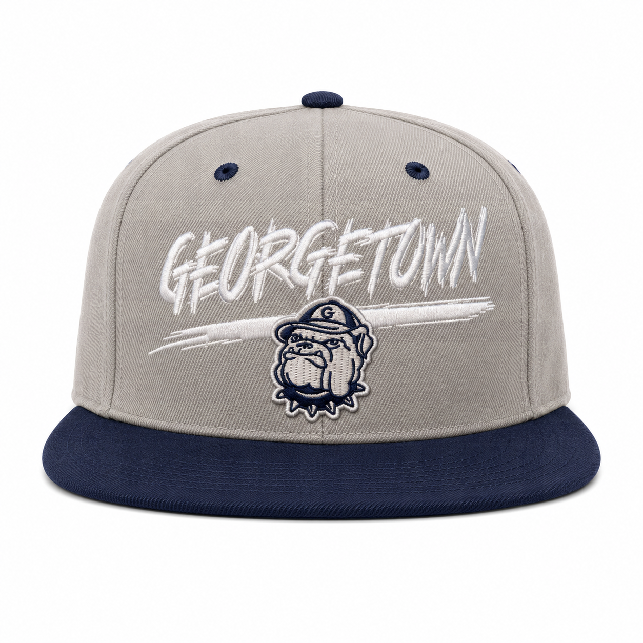 Navy Mitchell & Ness OG Adjustable Snapback Hat - Product Image