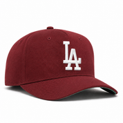 Los Angeles Lakers Maroon A-Frame Mitchell & Ness Adjustable Pro Pinch Snapback - Product Image