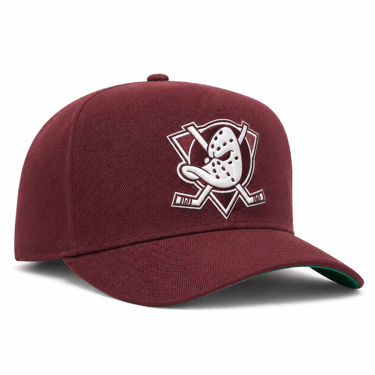 Maroon A-Frame Mitchell & Ness Adjustable Pro Pinch Snapback - Product Image