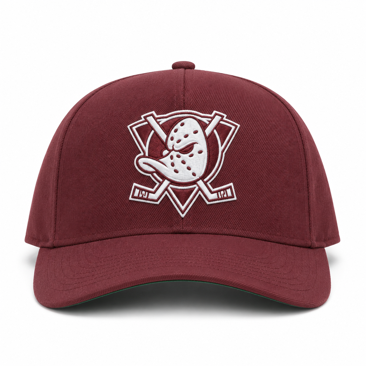 Maroon A-Frame Mitchell & Ness Adjustable Pro Pinch Snapback - Product Image