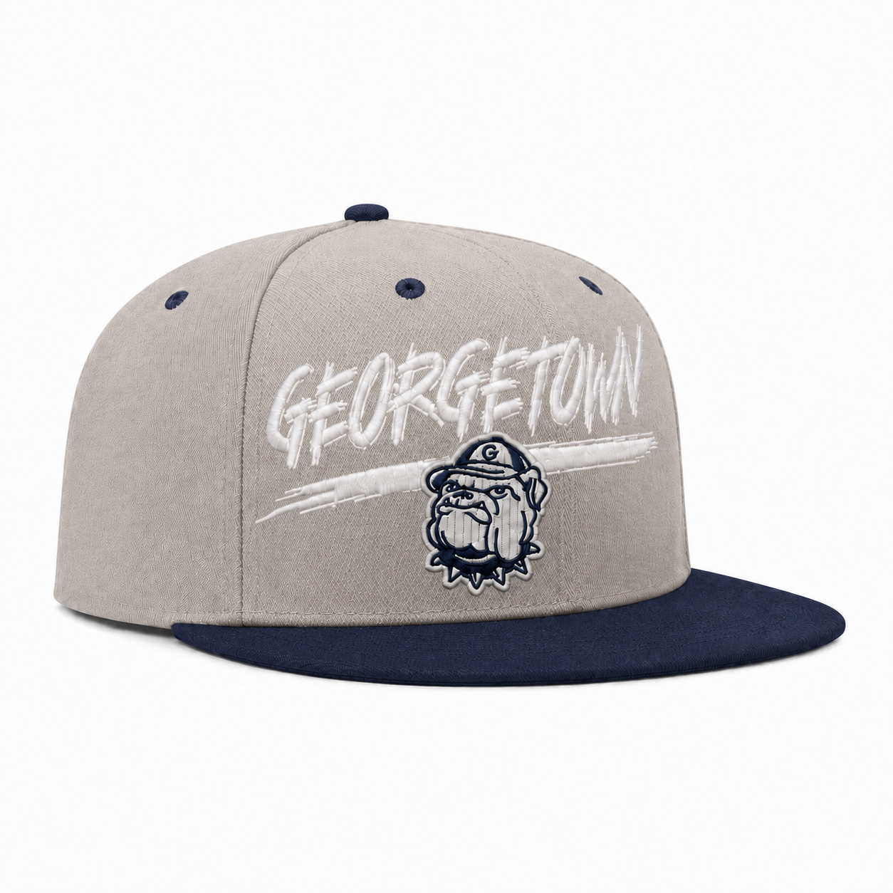 Navy Mitchell & Ness OG Adjustable Snapback Hat - Product Image