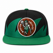 Boston Celtics Black/Green Vintage Mitchell & Ness Snapback - Product Image