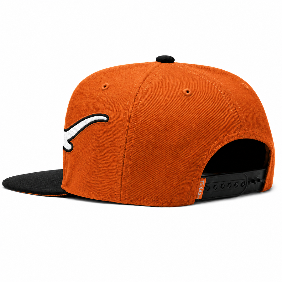 Texas Longhorns '47 Brand Captain Adjustable Snapback - Orange/Black
