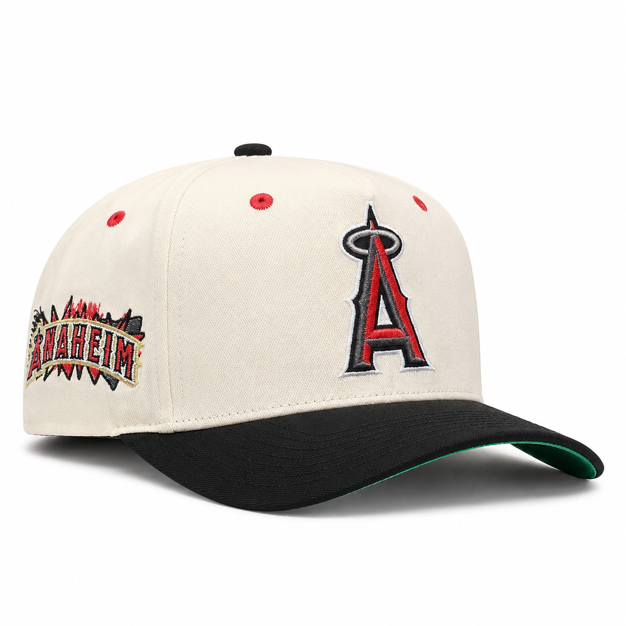 Black A-Frame Mitchell & Ness Pro Pinch Adjustable Snapback - Product Image