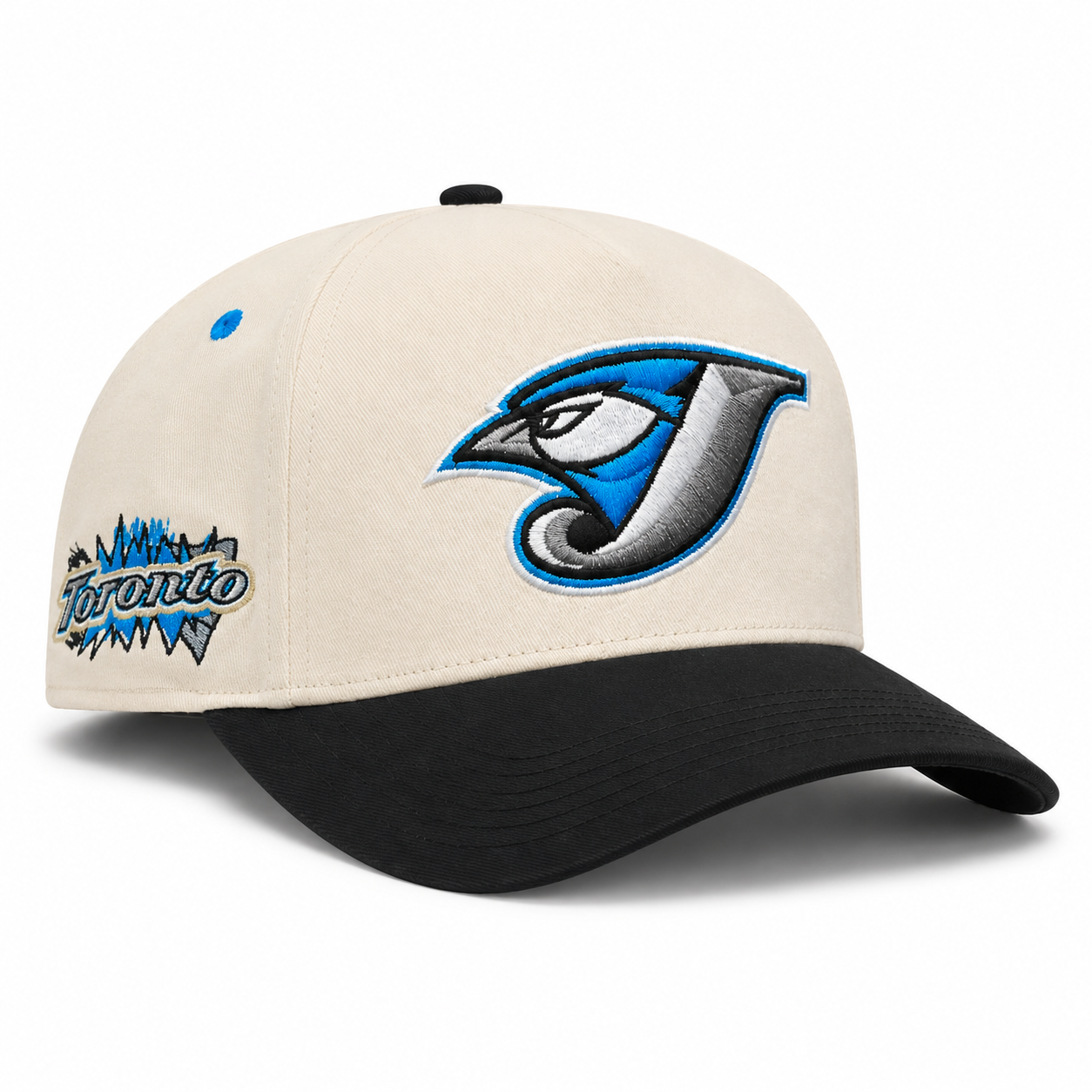 Black A-Frame Mitchell & Ness Pro Pinch Adjustable Snapback - Product Image
