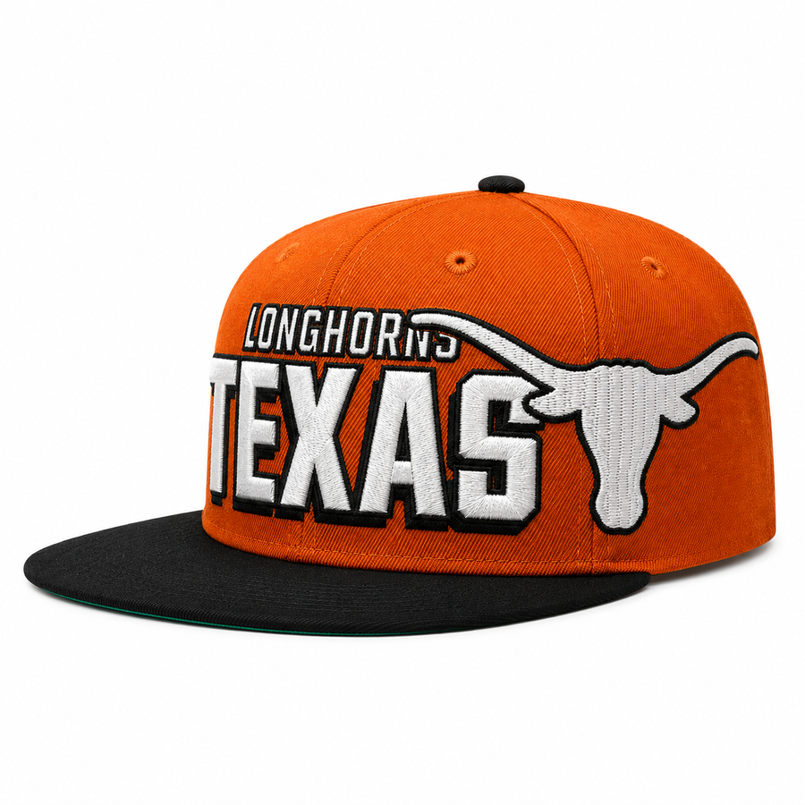 Texas Longhorns '47 Brand Captain Adjustable Snapback - Orange/Black
