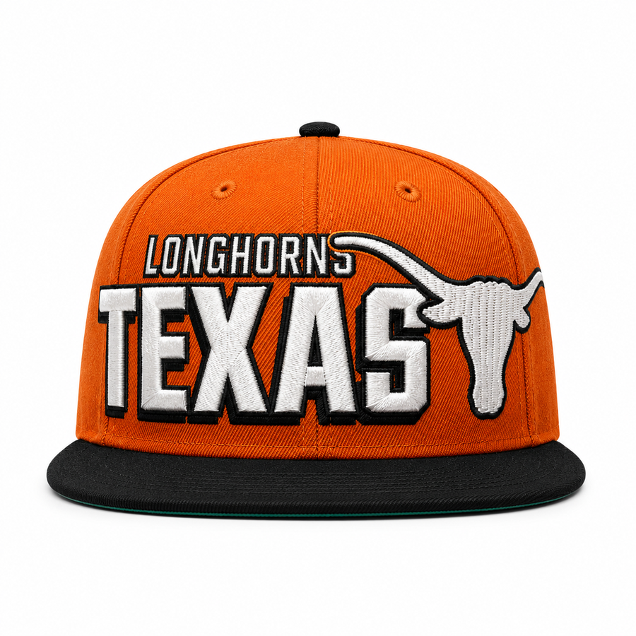 Texas Longhorns '47 Brand Captain Adjustable Snapback - Orange/Black