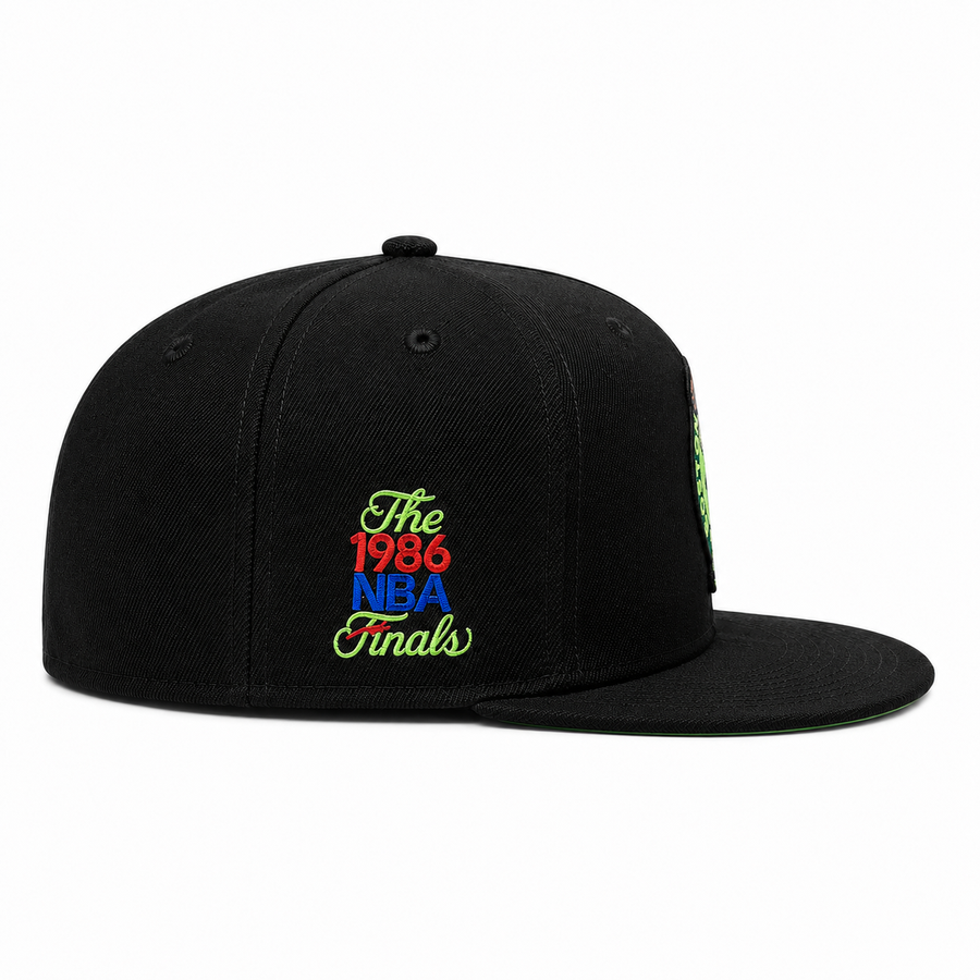 Boston Celtics Black Mitchell & Ness Snapback - Product Image