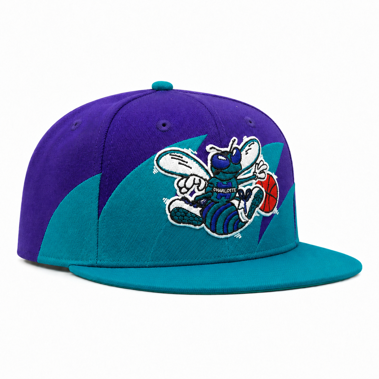 Purple Vintage Mitchell & Ness Snapback - Product Image