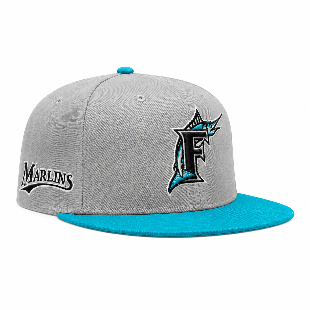 Teal Mitchell & Ness Snapback - Product Image
