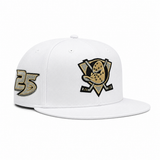 Anaheim Ducks White Mitchell & Ness Snapback