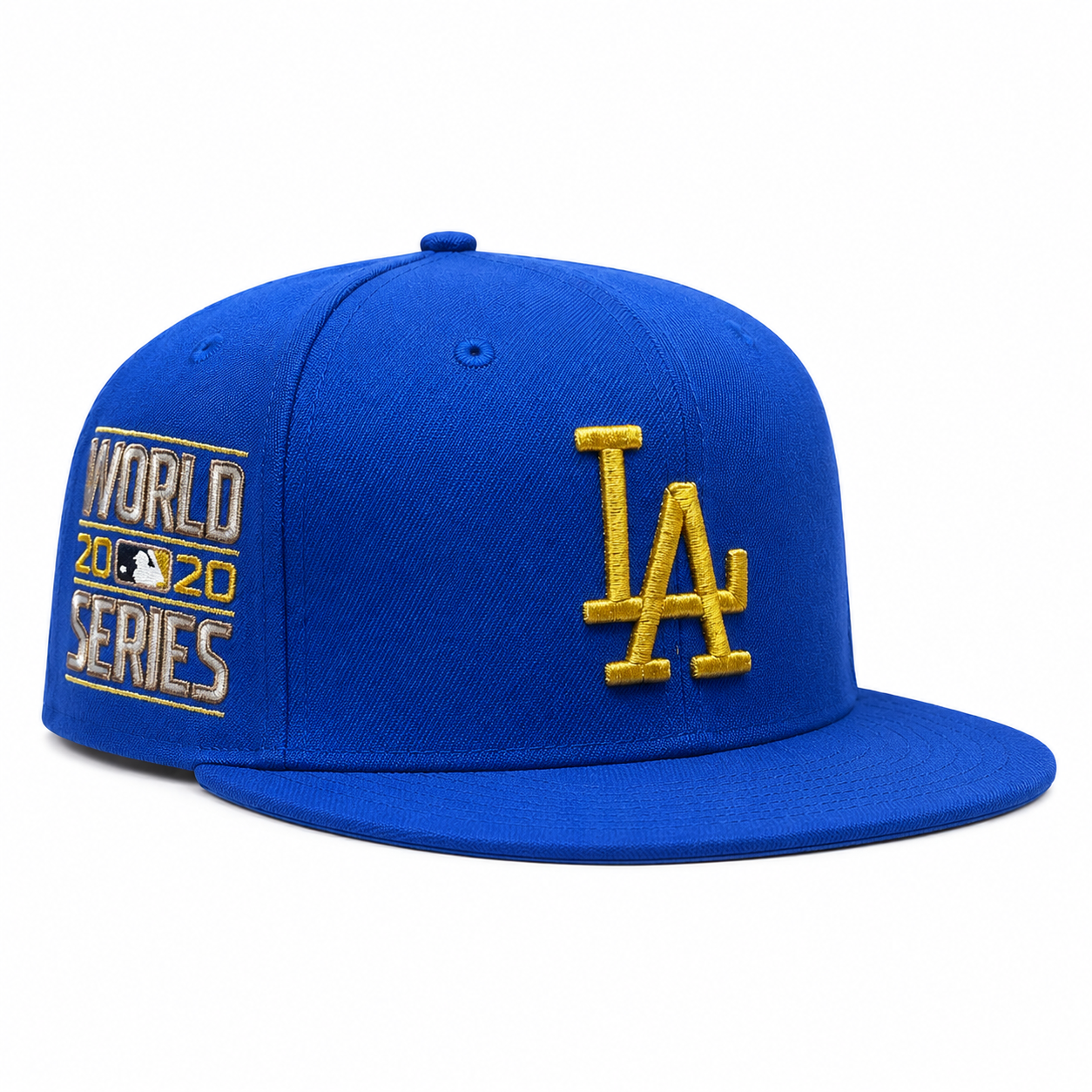 Los Angeles Dodgers '2020 & 1988 World Series' Blue Mitchell & Ness Snapback - Product Image
