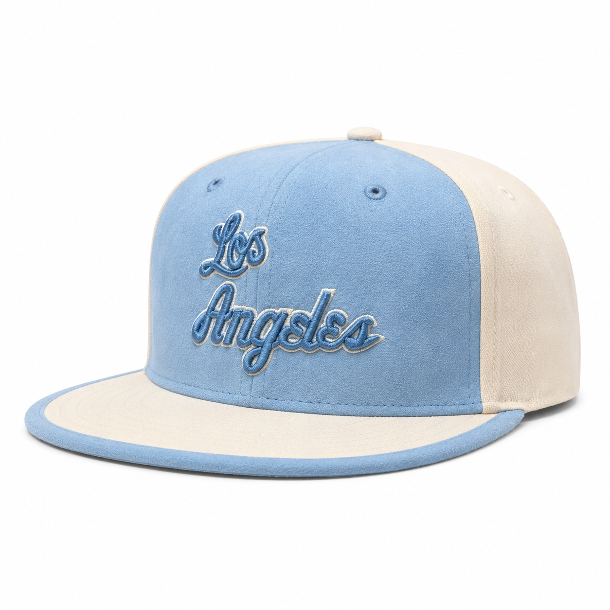 Baby Blue Fitted Hat - Product Image