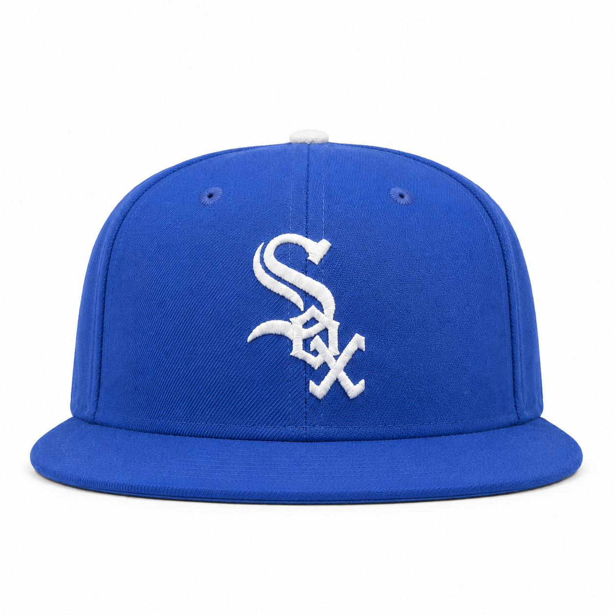 Chicago White Sox Vintage Cooperstown Collection Fitted Hat - Royal Blue - Product Image