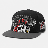 Pittsburgh Pirates '47 Brand Captain Adjustable Snapback - Gray/Black
