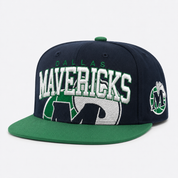 Dallas Mavericks '47 Brand Captain Adjustable Snapback - Black/Green - Product Image