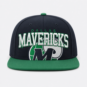 Dallas Mavericks '47 Brand Captain Adjustable Snapback - Black/Green - Product Image