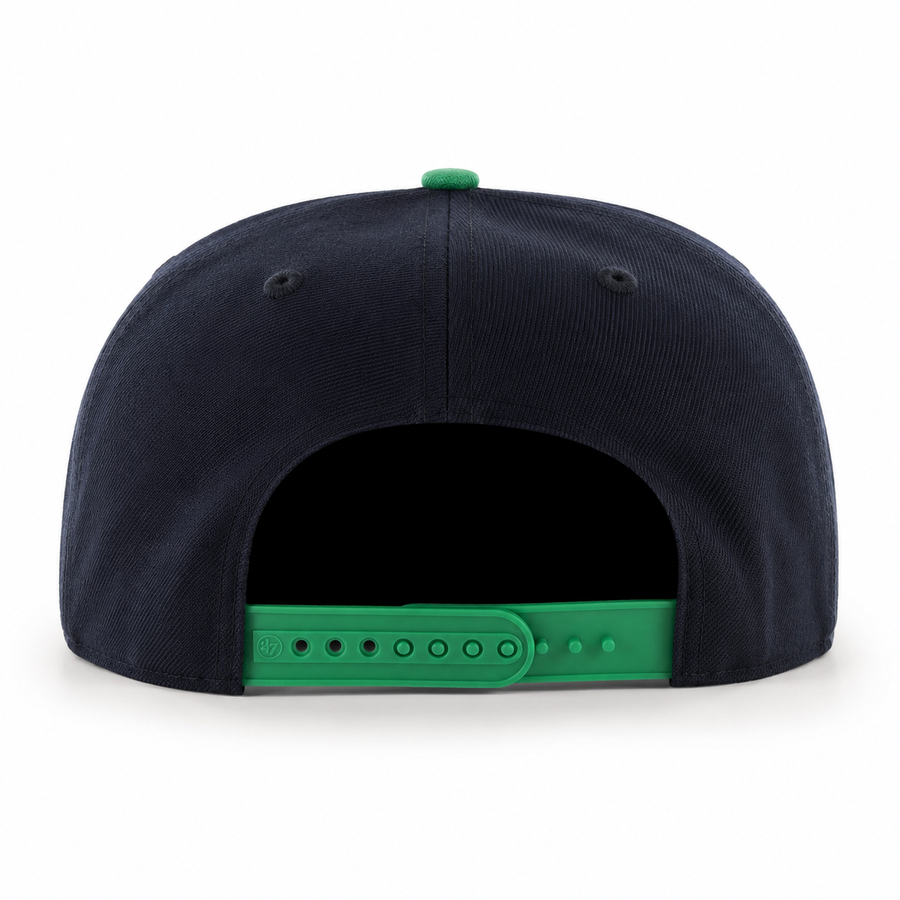 Dallas Mavericks '47 Brand Captain Adjustable Snapback - Black/Green - Product Image