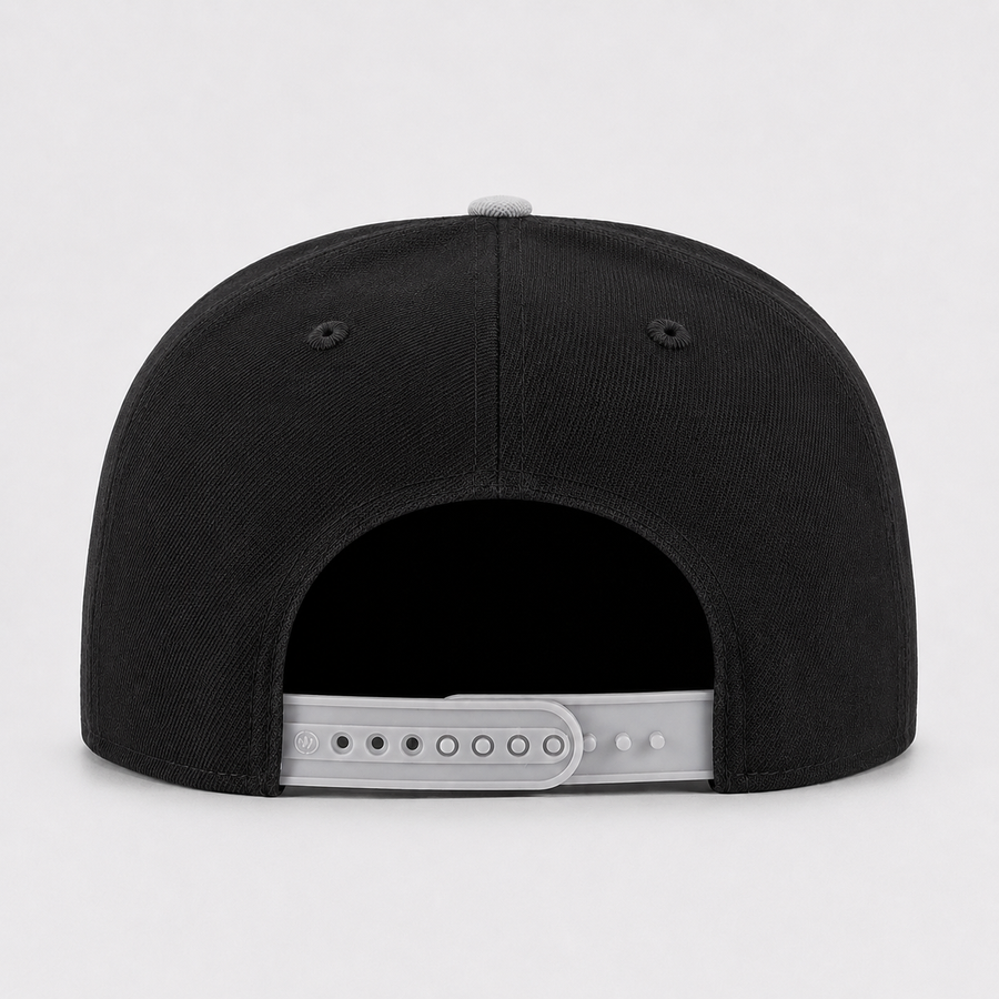 San Antonio Spurs '47 Brand Captain Adjustable Snapback - Black/Silver - Product Image