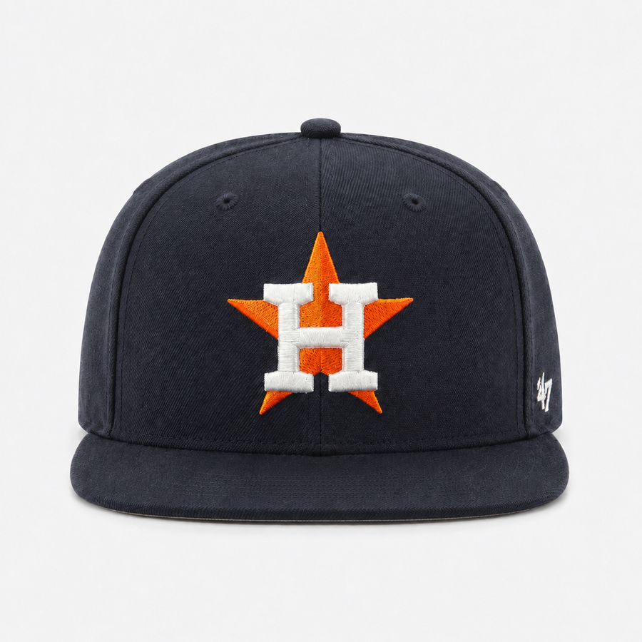 Houston Astros '47 Brand Snapback - Navy - Product Image