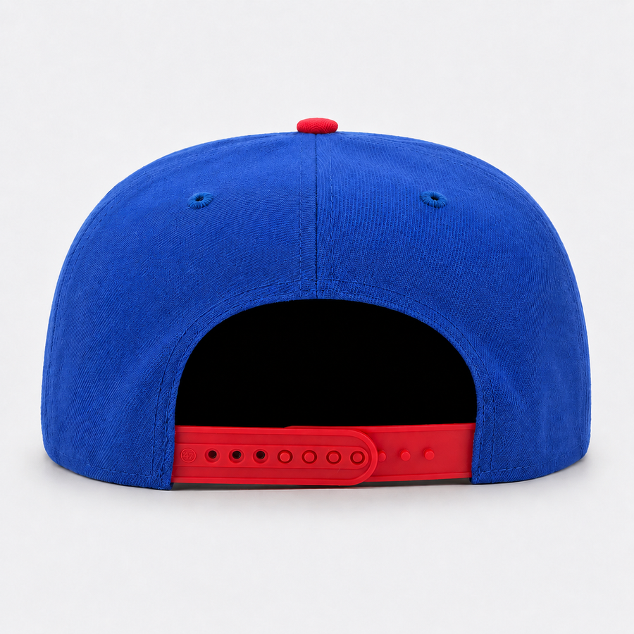 Chicago Cubs 'National Field' '47 Brand Captain Adjustable Snapback - Blue/Red - Product Image