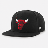 Chicago Bulls '47 Brand Captain Adjustable Snapback - Black