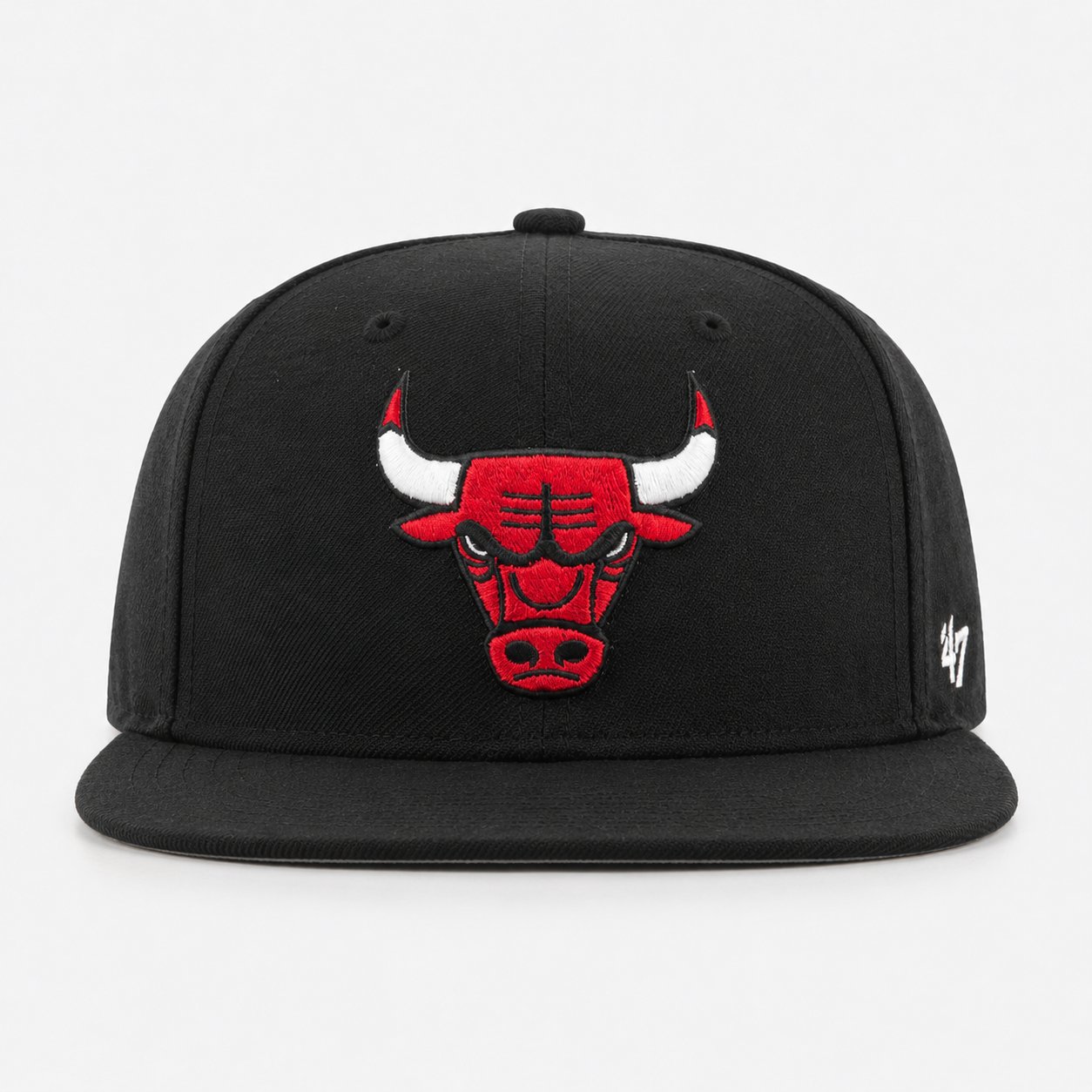 Chicago Bulls '47 Brand Captain Adjustable Snapback - Black - Product Image