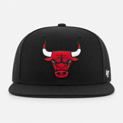 Chicago Bulls '47 Brand Captain Adjustable Snapback - Black - Product Image