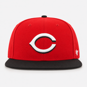 Cincinnati Reds '47 Brand Captain Adjustable Snapback - Red/Black - Product Image