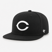 Cincinnati Reds '47 Brand Captain Adjustable Snapback - Black - Product Image