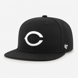Cincinnati Reds '47 Brand Captain Adjustable Snapback - Black