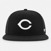 Cincinnati Reds '47 Brand Captain Adjustable Snapback - Black - Product Image