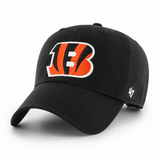 Cincinnati Bengals '47 Brand Clean Up Adjustable Dad Cap - Black