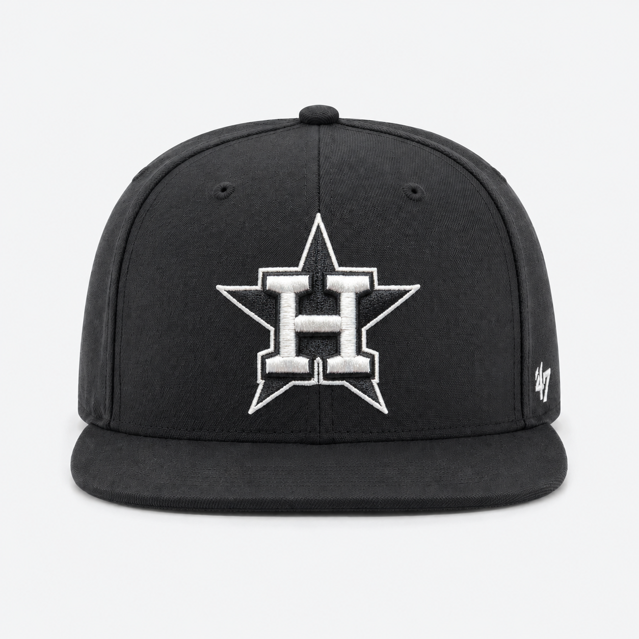 Houston Astros '47 Brand Captain Adjustable Snapback - Black - Product Image