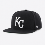 Kansas City Royals '47 Brand Captain Adjustable Snapback - Black