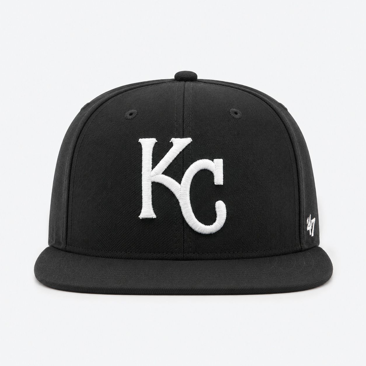 Kansas City Royals '47 Brand Captain Adjustable Snapback - Black - Product Image