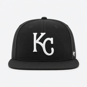 Kansas City Royals '47 Brand Captain Adjustable Snapback - Black - Product Image