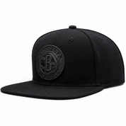 Brooklyn Nets Black Pro Standard Adjustable Snapback Hat - Product Image