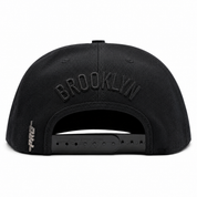Brooklyn Nets Black Pro Standard Adjustable Snapback Hat - Product Image