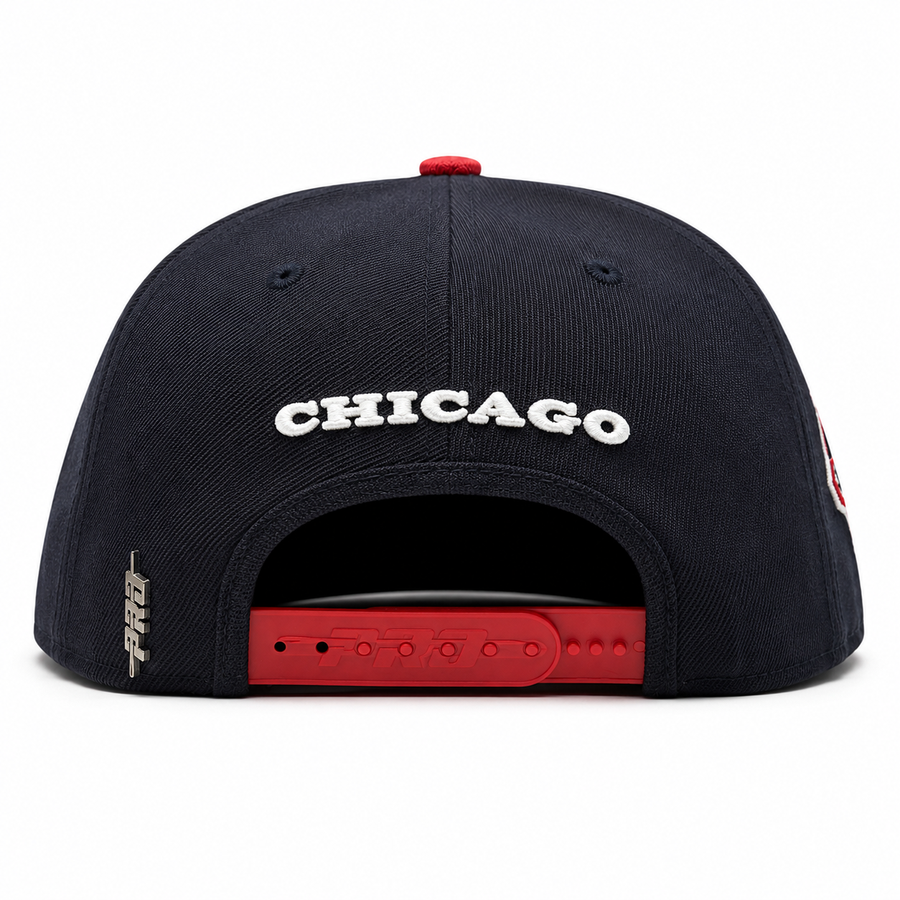 Chicago White Sox 'World Series Logo Wrap' Navy Pro Standard Adjustable Snapback Hat - Product Image
