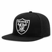 Las Vegas Raiders 'Super Bowl Mesh' Black Pro Standard Adjustable Snapback Hat - Product Image