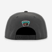 Vancouver Grizzlies 'Dual Logo' '47 Brand Captain Adjustable Snapback - Gray/Black - Product Image