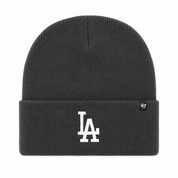 Los Angeles Dodgers '47 Brand Cuff Knit Beanie - Dark Grey - Product Image